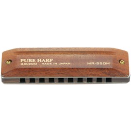 Suzuki MR-550H PURE HARP 10 Hole Harmonica D-Tone