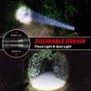 Miuree LED Flashlight Water Resistant Military Grade 2000 Lumens 3