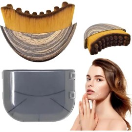 RUISHIDA Lymphatic Contour Face Brush Para Belleza De Cuello Y Cara, Belleza Y Relajación De Los Músculos Del Faciales, Diseño Ergonómico, Ajuste Preciso A La Piel,Regalos Mujer