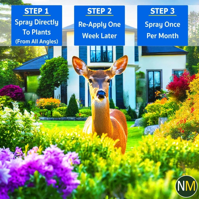 Nature's MACE Deer & Rabbit Repellent Sprays - Deer Repellent