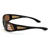 Mens Polarized fly fishing sunglasses with magnification bifocal lens readers