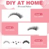 Glowing Win Cluster Lashes 144PCS Individual Lashes Natural Look DIY