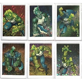 The Savage Dragon Comic Images 1992 Full Set of 6 Chase Prism Cards