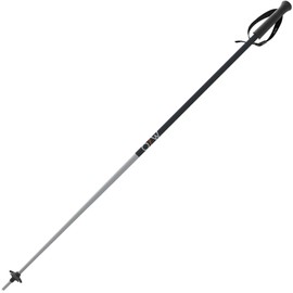 Fischer ONE Way Unisex GT 18 Alpine Skis Poles - Durable Lightweight Aluminum Easy-to-Use Outdoor Winter Sports Downhill Ski Poles with Ergonomic Grip & Adjustable Strap - Pair, 105