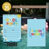 WENFLY Pool Party Invitation Cards, Summer Swimming Party for Birthday