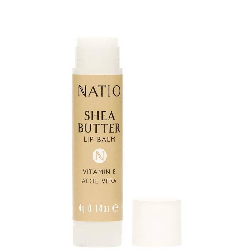 Natio Shea Butter Lip Balm, 4g
