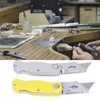 2 Pcs Folding Utility Knife Aluminum Alloy Industrial Grade Outdoor
