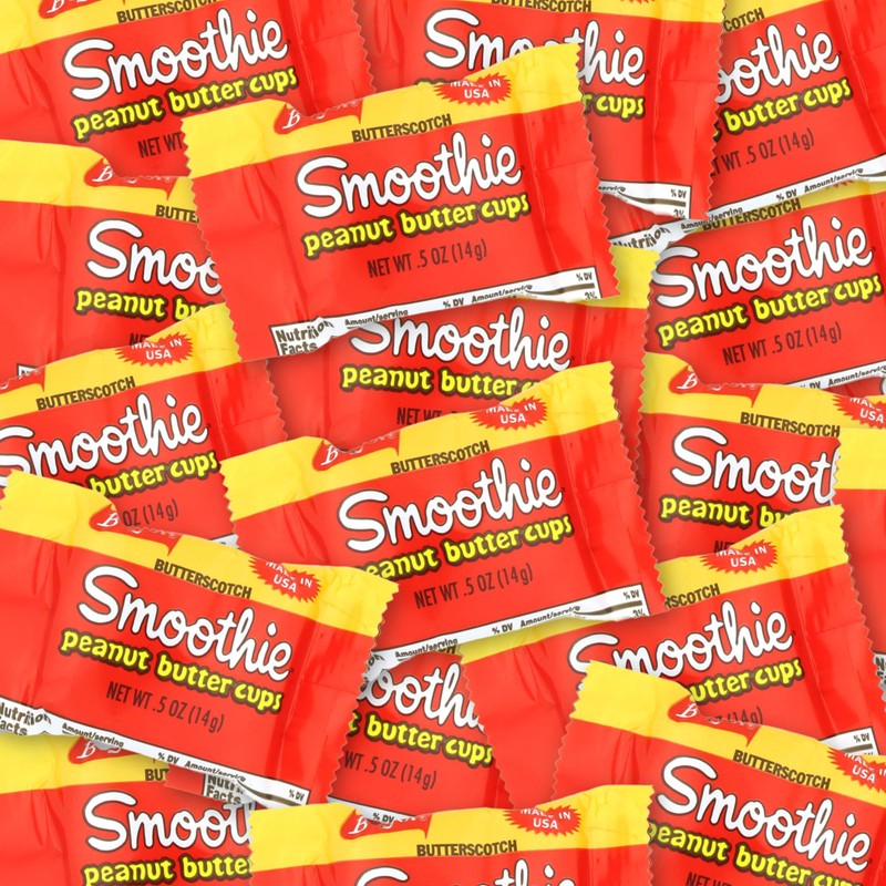 Sweetzo - Boyer Butterscotch Smooth Peanut Butter Cups, Individually Wrapped