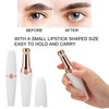 2 in 1 Electric Eyebrow Trimmer Lipstick Shape USB Rechargeable