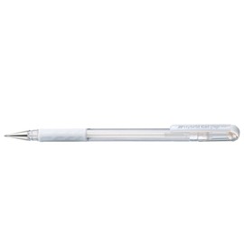 Pentel 0.8mm TIp Hybrid Gel Metallic Ink Pen with Comfortable Finger Grip - Blue