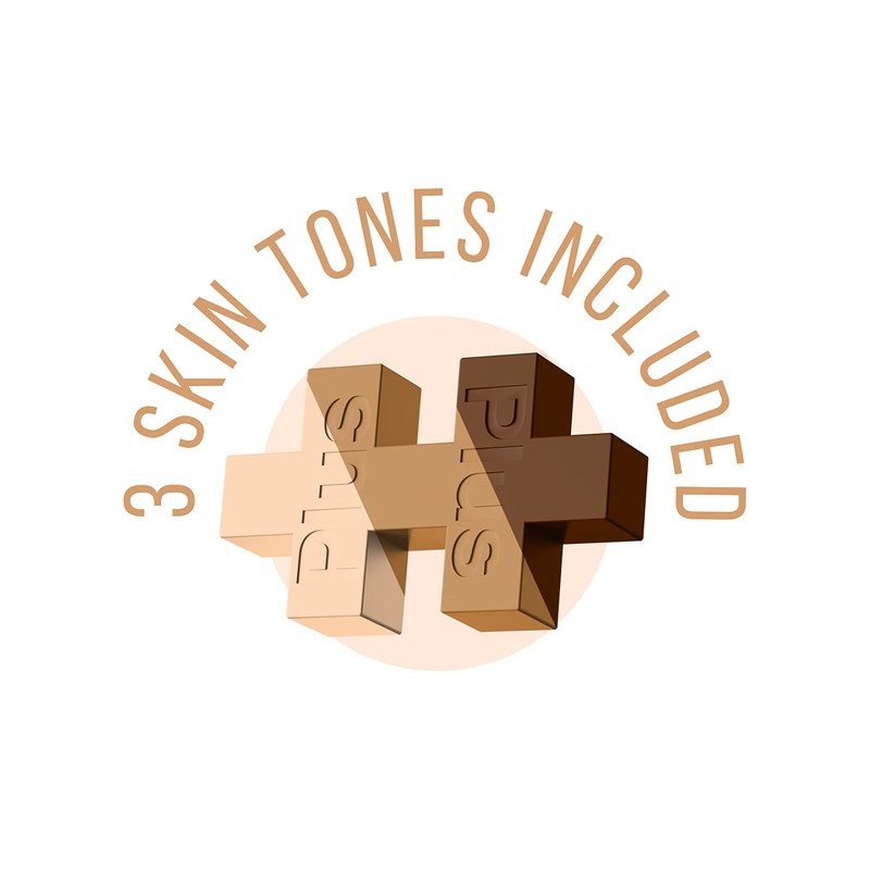 PLUS PLUS - Gnome - 70 Piece Tube, Construction Building