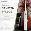 6x Megasonex Flat Soft Brush Heads