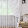 Sumnacon Set of 2 Decorative Curtain Holdbacks,Elegent Wall Mounted Aluminum