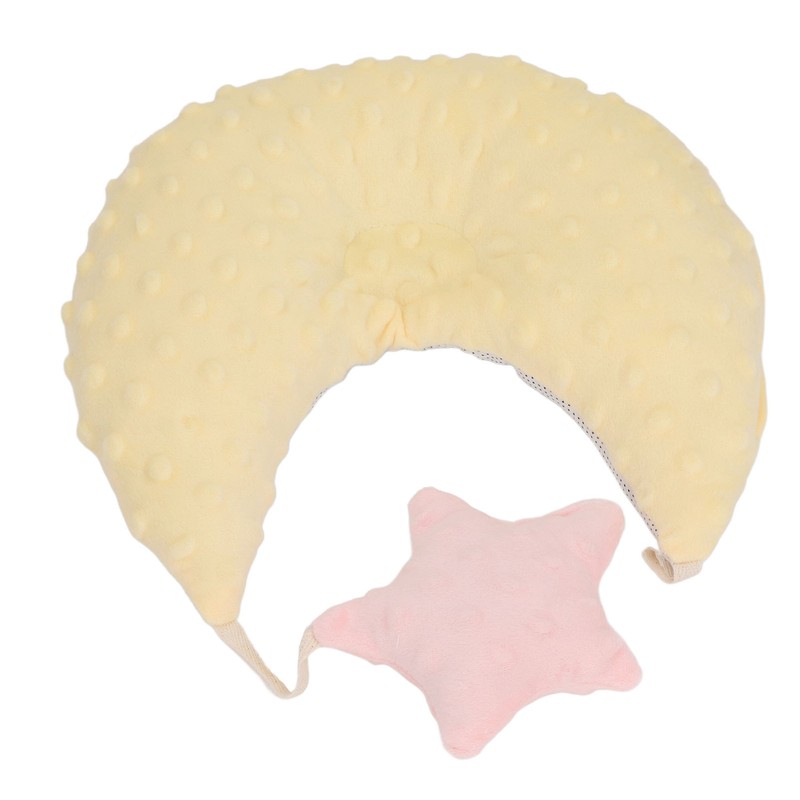 Baby Head Support Pillow Soft Lightweight Portable Infant Head Shaping