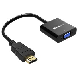 Honshen Hdmi To Vga 1080P Hdmi Male To Vga Female Video Converter Adap