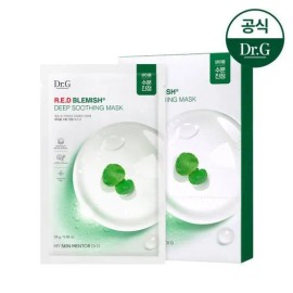 Dr.G Miracle House Dr.G Red Blemish Deep Soothing Mask 10 sheets 681294 / 미라클하우스 닥터지 레드 블레미쉬 딥 수딩 마스크 10매 681294