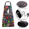 MBMSO Nail Tech Apron Manicurist Apron Nail Cosmetology Gift for