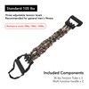 Chest Expander Adjustable Latex Nylon 3 Tube Chest Expansion Muscle