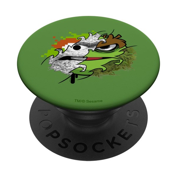 Sesame Street Split Grouch PopSockets mit austauschbarem PopGrip