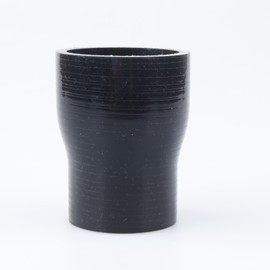 AC PERFORMANCE ID 2" to 1-9/16" (50mm to 40mm) Silicone Hose Straight Reducer 3-Ply Reinforced Black, 3" Length