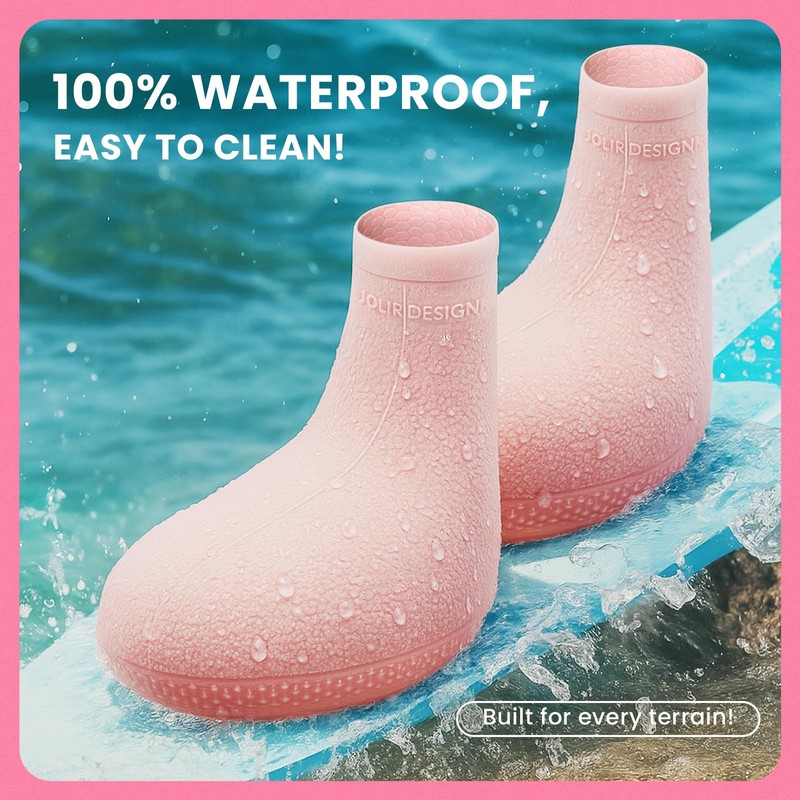 Dog Boots for Hot Pavement & Cold Weather – Ultra-Elastic