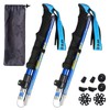 HUGSEE Hiking Poles - Nordic Walking Poles Women and Men,