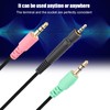 Naroote Gaming Headphone Cable Replacement Audio Upgrade Cable Headphone Wire