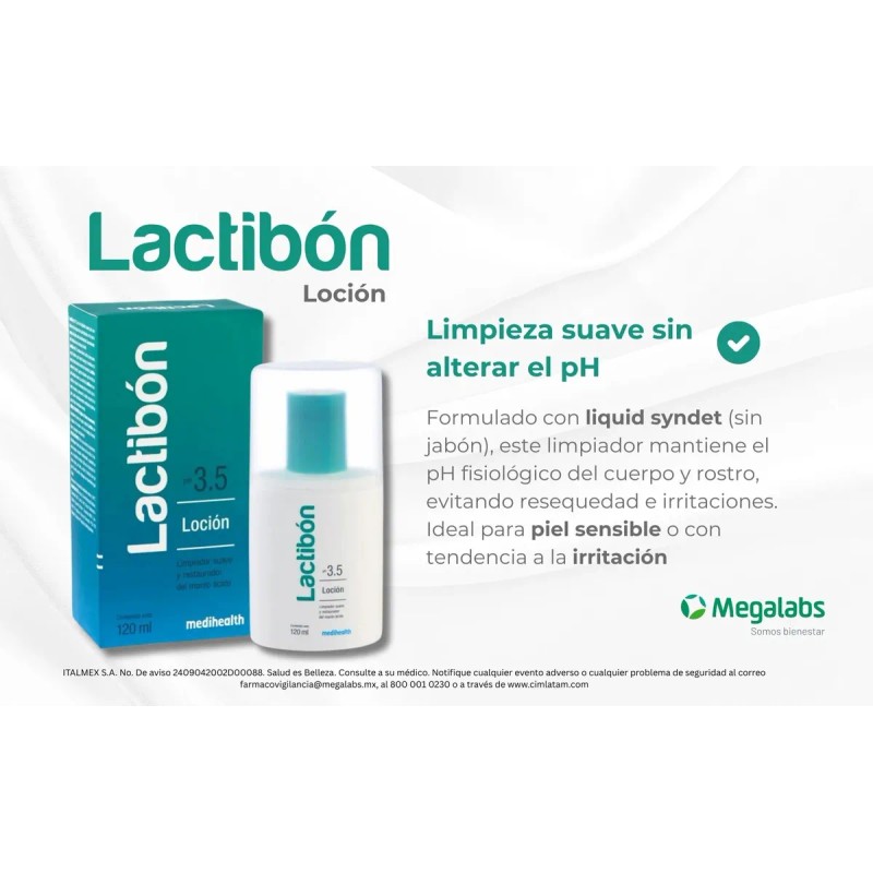 Lactibon Loción Limpiadora/ Restauradora 120ml