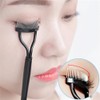 EYAKEG 3 Pieces Set Eyebrow Brush Eyelash Separator Brow Comb