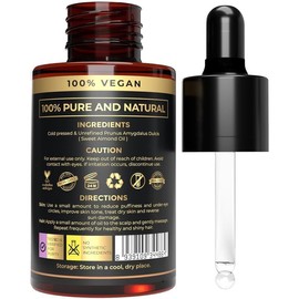 The Organic Forest  VEGAN PURE NATURAL Usda Aceite De Almendras Dulces Orgánico - Prensado En Frío, Puro Y Natural - Para Piel, Cabello, Cara Y...    