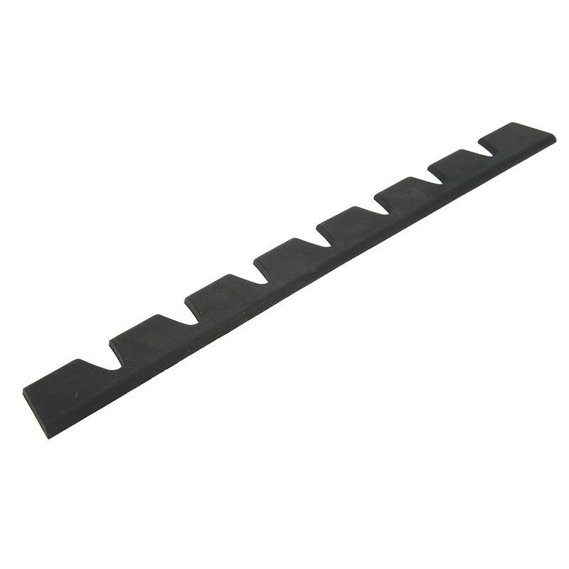 8pcs Front Bumper Scrape Guard Set Rubber Black Universal Bumper
