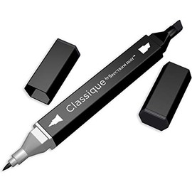 Spectrum Noir Classique Alcohol Marker-True Black -SPECNC1-TBLCK