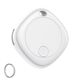 Air Tags 1-Pack, Smart Tag Works with Find My App (iOS Only), Key Finder, Luggage Tracker, White