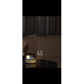 Unbranded Bluetooth Wireless Portable Speaker + Moon Landscape bedside Lamp Rechargeable