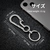KeyUnity Carabiner Bottle Opener KM01 Keychain Titanium Multi-Color Lightweight Rustproof