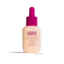 Coco & Eve- OBTENGA UN BRONCEADO NATURAL Y BRILLANTE CON BENEFICIOS PARA EL CUIDADO DE LA PIEL. Logre un brillo gradual y bronceado mientras hidrata y da volumen a su piel con nuestras gotas bronceado