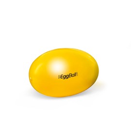PEZZI Eggball Original Exercise Ball Pezziball Therapy Roll 65 cm Yellow