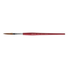 Escoda Bravo Series 6218 Artist Oil and Acrylic Brush, Light Ox Hair, Long Filbert, Size 20