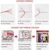 14CT Sun and Moon Cross Stitch Bookmark Stamped Embroidery Kit