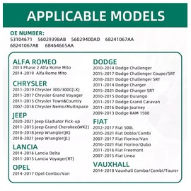 Tire Pressure Sensor Replacement, TPMS, 56029398AB, 56029398AA, 68142397AA, 68241067AB, Fit For Chrysler, Dodge, Jeep, Fiat, Grand, Wrangler, Grand Voyager, Challenger, RAM, Cherokee, Lancia Voyager