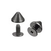 sourcing map 9 x 6 mm Screw Rivets Back 50