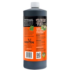 Antler King Clover Fuel Food Plot Enhancer | Liquid Fertilizer for Legumes (Clovers, Soybeans & Alfalfa) Helps Deer Food Plots Grow Faster, Thicker & Last Longer