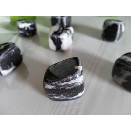 Zebra Jasper Crystal Tumbled 1 pc- Decorative Stone, Rock Collection, Crystal Collection