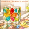 Glass Paints for Glass Painting,Transparent Glass Paint 30ml,12 Color