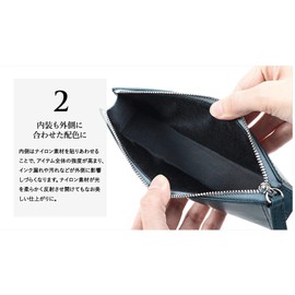 [Boosters] ペンケース 筆箱 学生 社会人 高級レザー 人気 ブースターズ ミネルバリスシオ ペンケース 革 大容量 おしゃれ スリム ネイビー