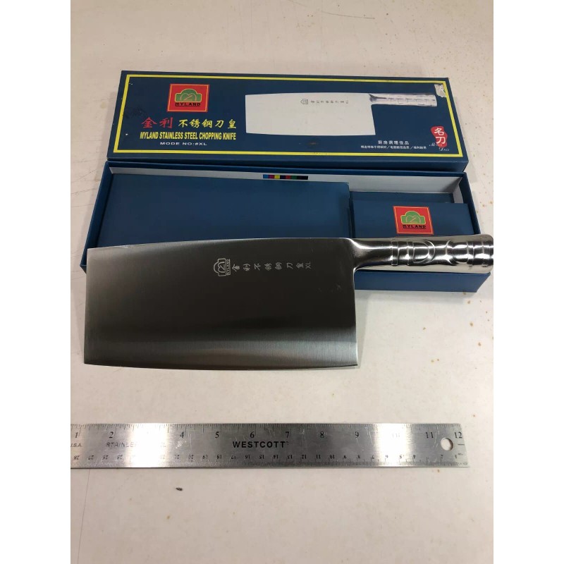Myland Chinese Stainless Steel Meat / vegetable Cleaver size XL