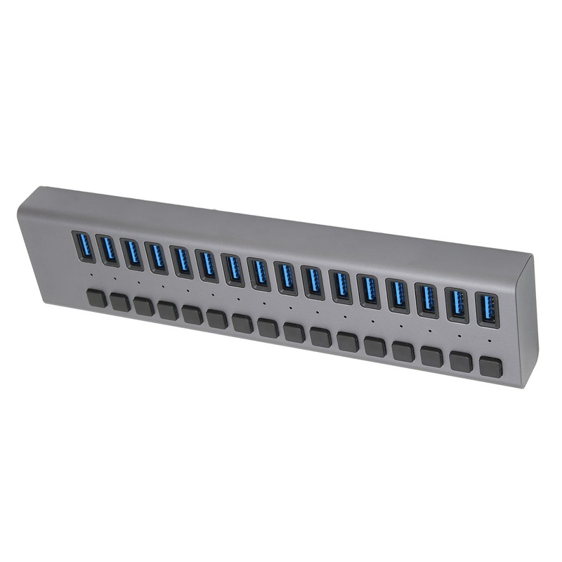 USB3.0 Hub 16 Ports Stable High Speed Data Transmission 5Gbps