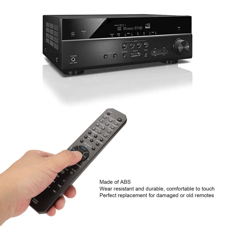 Replacement Sound Video Receiver Remote Control Abrasion Resistant Remote Control