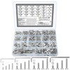 zrfgbxim 1080 Countersunk Screws Nuts Set, M3 M4 M5 M6