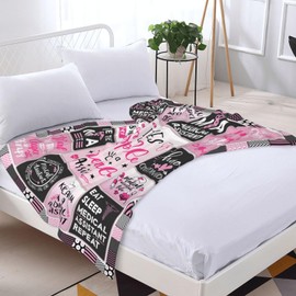 Medical Assistant Gifts for Women, MA Week Gifts for Medical Assistants, MA Appreciation Gift Throw Blankets 60" x 50", Gifts for Medical Assistant on Medical Assistant Week, Birthday, Christmas